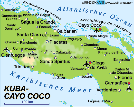 Cuba+map+cayo+coco