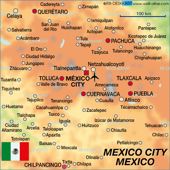 matamoros mexico map. World Atlas - Map of Mexico