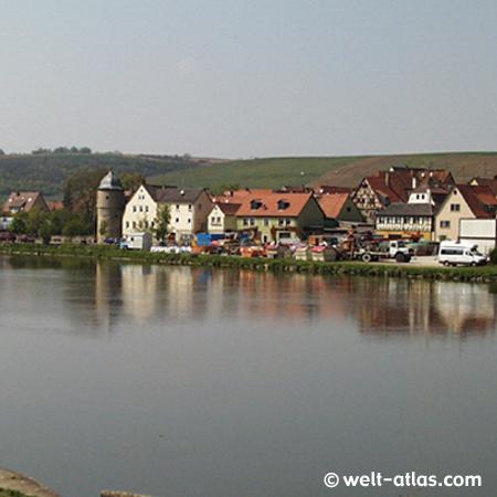 Marktbreit, Main, Mainfranken, Bayern