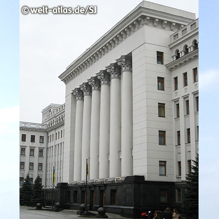 Regierungsgebäude in Kiew, Ukraine 