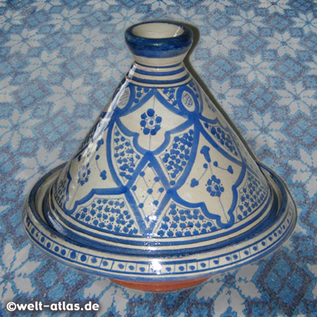 Tajine, typische Zubereitung der marokkanischen Küche