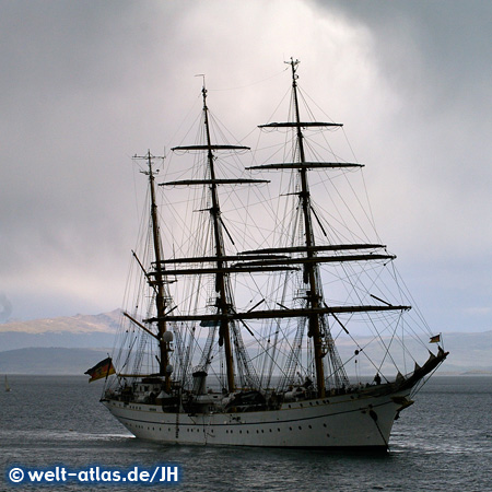 Gorch Fock training ship, Port Ushuaia