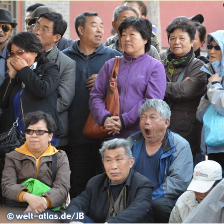 Group of people, Beijing