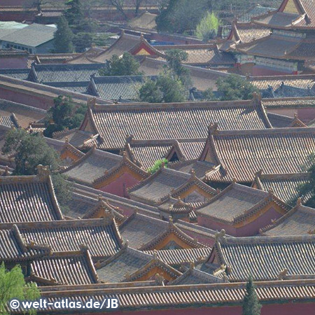 Blick über die Dächer der Verbotenen Stadt, Beijing