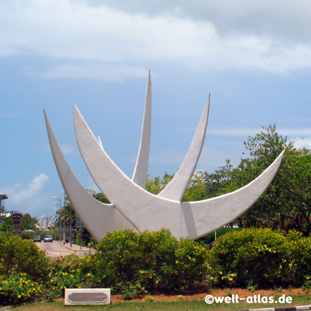 Nationales Denkmal, Bicentennial Monument, Victoria, Mahé, Seychellen