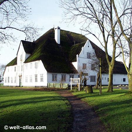 Der Rote Haubarg bei Witzwort, Eiderstedt, Museum - Eintritt frei