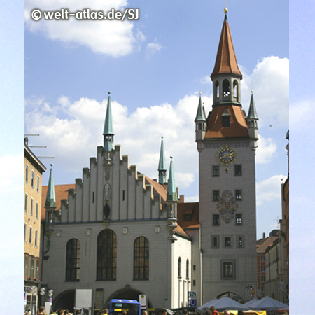 Altes Rathaus in München am Marienplatz