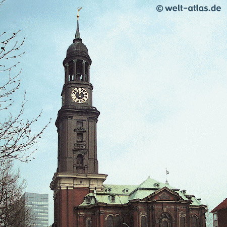 Kirche St. Michaelis, Michel, Wahrzeichen, Hamburg