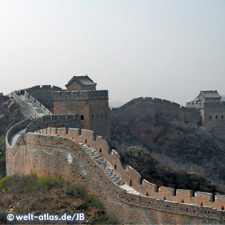 Die Chinesische Mauer bei Jinshanling 
