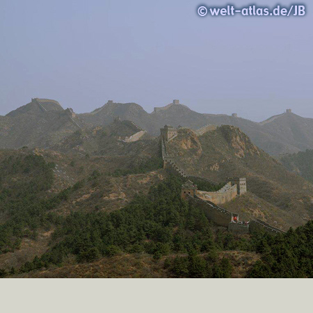Part of the Jinshanling section of the Great Wall