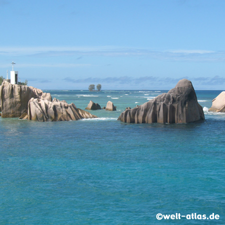 Rocks, La Digue, Seychelles