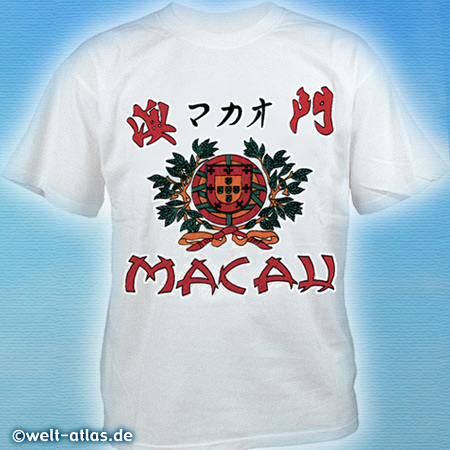 T-Shirt von Macau, ChinaErinnerung an den Urlaub