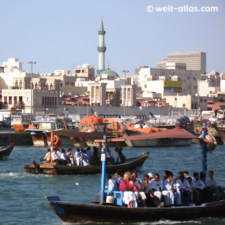 Dubai, Creek, water taxi, UAE