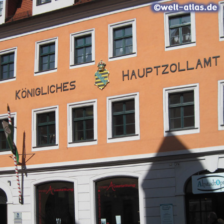 Facade "Königliches Hauptzollamt", Meissen