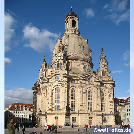 The Dresden Frauenkirche, Church of Our Lady 