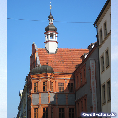 Der Schönhof ist das älteste Renaissance-Bauwerk in Görlitz und gehört heute zum Schlesischem Museum zu Görlitz