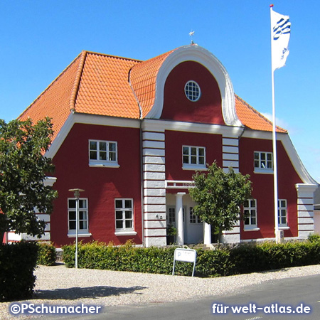 Bahnhof von Spodsbjerg auf Langeland – Foto:© Peter Schumacher