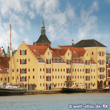 View of harbour from Svendborg on the island of Funen, DenmarkCopyright welt-atlas/RK