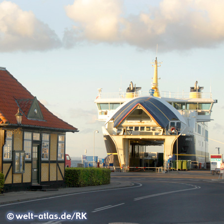 Ærøskøbing Danmark, ferry terminal,