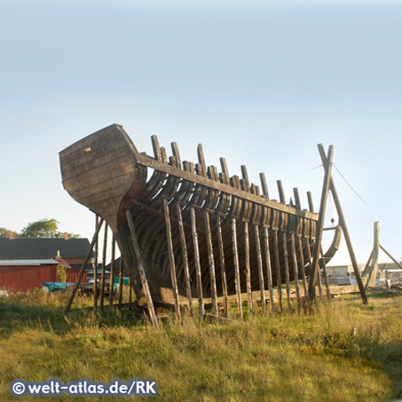 Spantenwerk eins Marstal Schoners, Insel Ærø