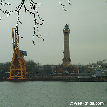 Lighthouse Swinoujscie, Swinemünde Poland, Position: 53°55'N 14°17'E