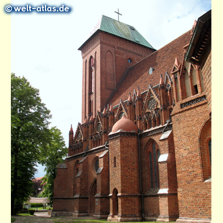St.-Johannes-Kathedrale in Kamien Pomorski, gilt als größte Kirche in Pommern