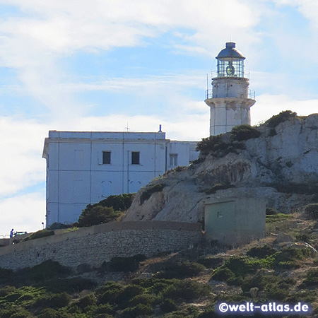 Capo Caccia Lighthouse near Alghero, built in 1864