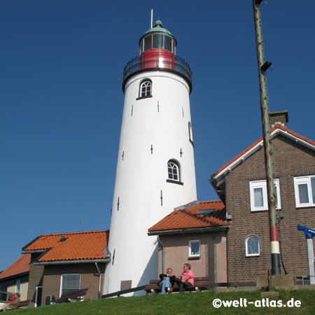 Leuchtturm von Urk in Flevoland -Position: 52°39'N 005°35'E