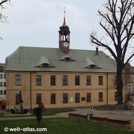 Swinoujscie, Swinemünde, former town hall, museum, Poland