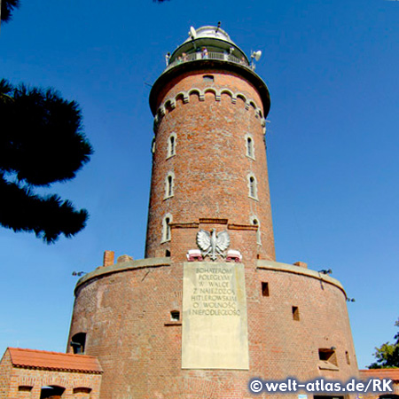 Kolobrzeg lighthouse, PolandBuilding from 1945