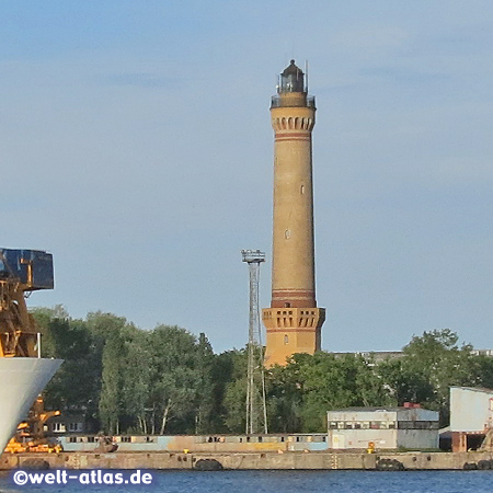 Leuchtturm am Hafen in SwinemündePosition: 53°55'N 14°17'E, Polen