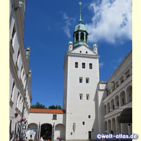 Glockenturm des Schlosses der Pommerschen Herzöge in Szczecin