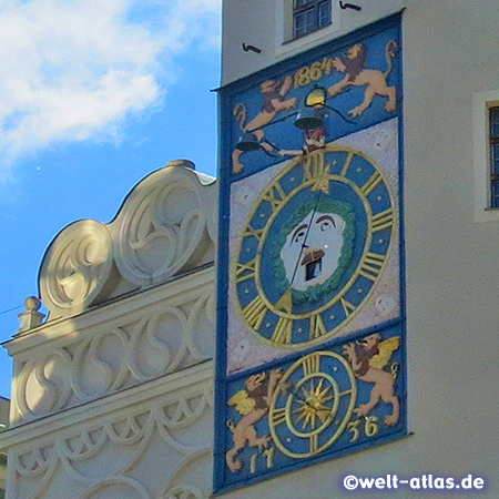 Clock tower of Pomeranian Dukes' Castle in Szczecin