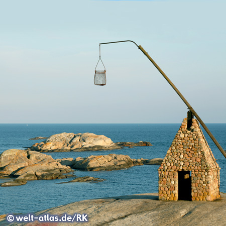 Verdens Ende, Nachbau des historischen Leuchtturms am Oslofjord