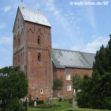 Kirche auf Föhr, St. Laurentii Kirche in Süderende