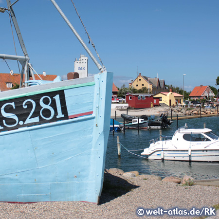 Hafen  Ballen auf Samsö, Grosser Belt, DänemarkCopyright welt-atlas/RK