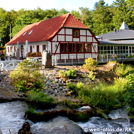 AlteMühle und Fischtreppe in Frederikshavn, Dänemark