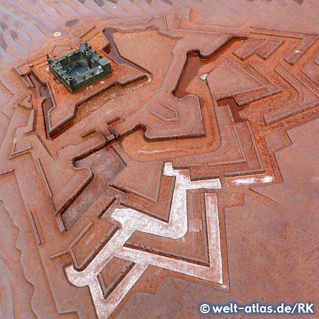 Iron model, Kronborg Castle, Danmark