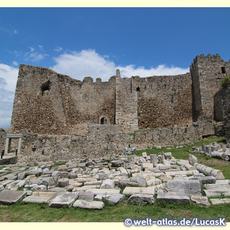 Auf der Burg von Patras