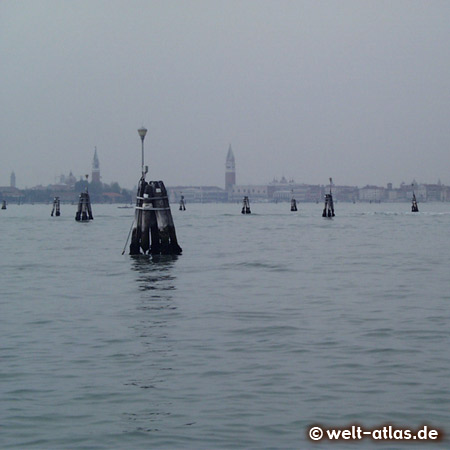 From Lido di Venezia to Venice by Vaporetto