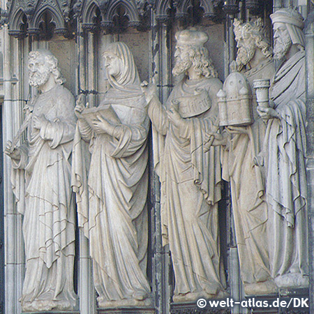 Sculptures of the Cologne Cathedral