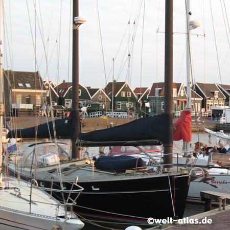 Hafen von Marken in Nord-Holland