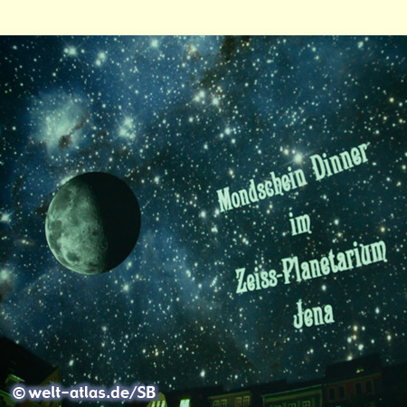 Mondschein Dinner im Zeiss-Planetarium Jena