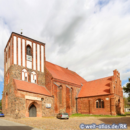 StadtkircheSt.  Peter und Paul, Wusterhausen, Brandenburg, DeutschlandErbaut im 13ten Jahrhundert