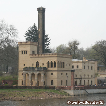 restaurant and brewery in New Garden, Jungfernsee (lake of the virgins) Potsdam 