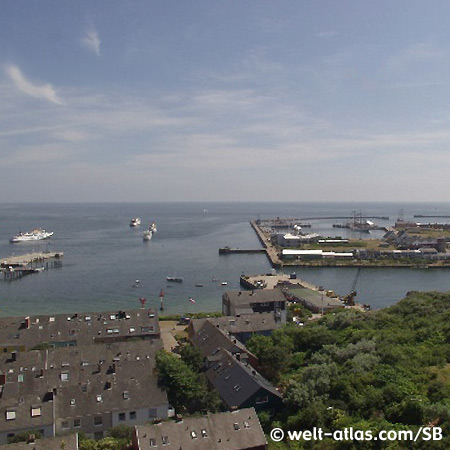 View to Helgoland Harbour