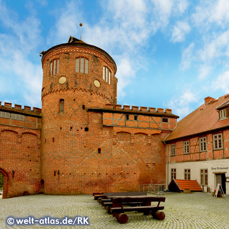 Burghof der Alten Burg in Neustadt-Glewe