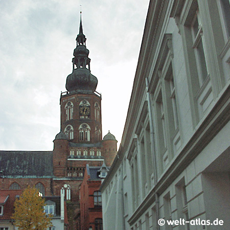 Greifswald landmark, the Cathedral of St. Nicholas