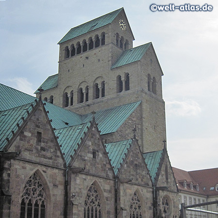 Der Hildesheimer Dom St. Mariä Himmelfahrt gehört zum Weltkulturerbe der UNESCO
