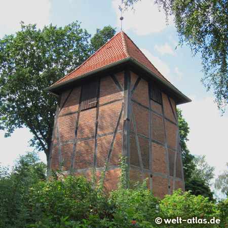 Viti-Turm in Bardowick, ehemals Glockenturm der zerstörten St. Viti-Kirche 
